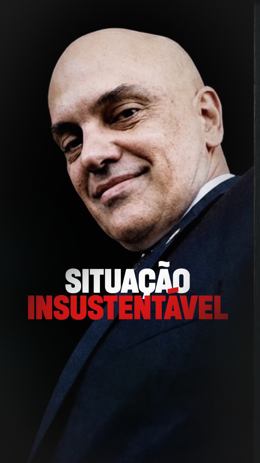 A situação de Moraes é insustentável!!!