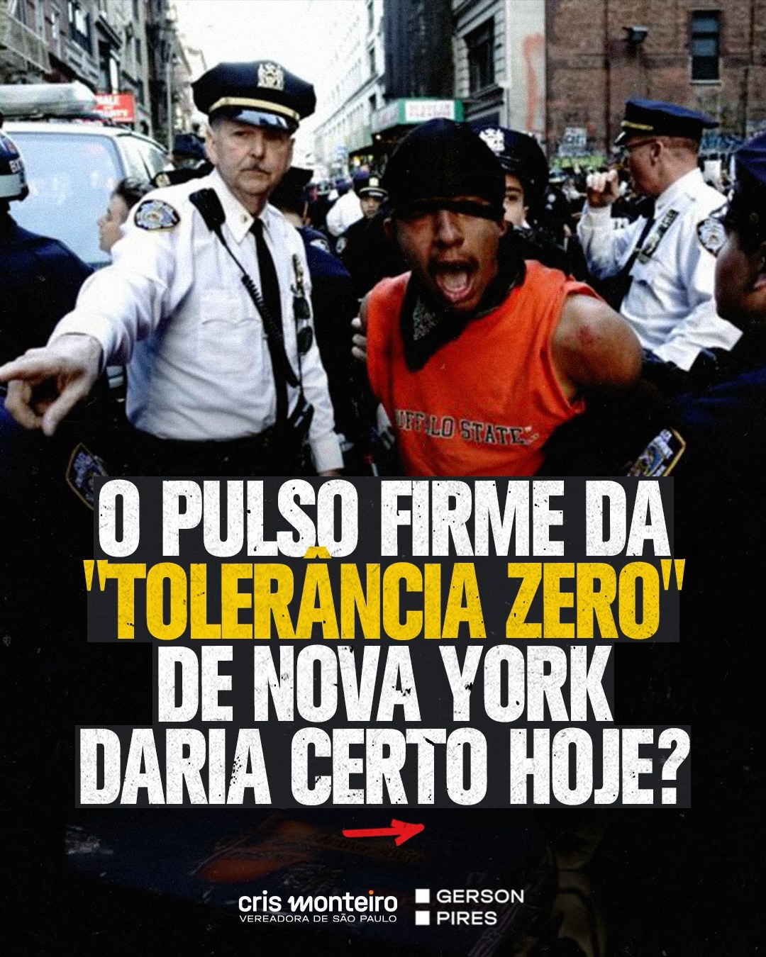Em NY a TOLERÂNCIA ZERO salvou a cidade. Como seria isso no Brasil?