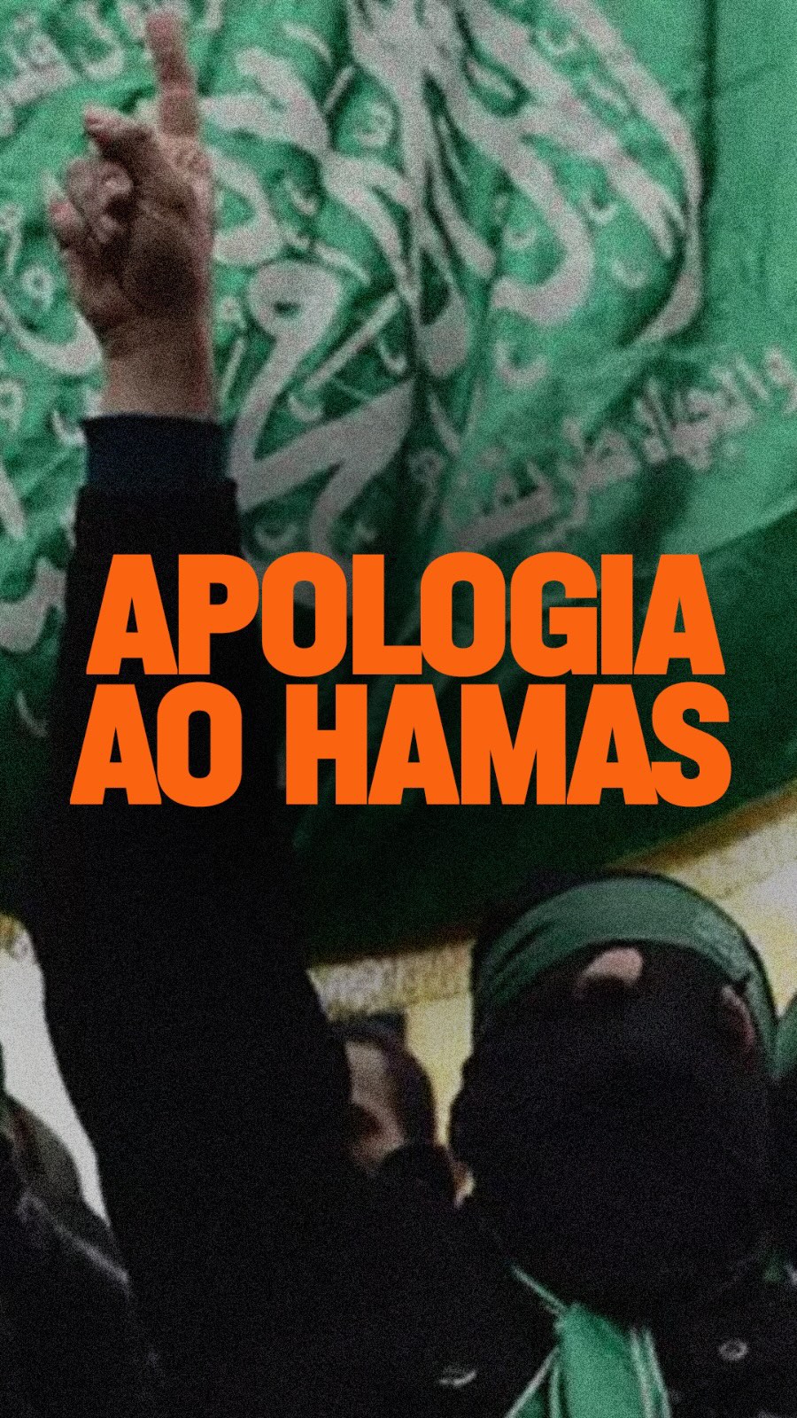 Um vídeo absurdo que exalta grupos como Hamas, Hezbollah, figuras asquerosas e ditaduras.